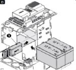 CAME 806SA-0090 Kit batteria di emergenza per motore BKV - immagine 3