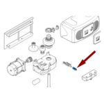 CAME 119RID156 Leva Sblocco - F1000 F1024 - immagine 3