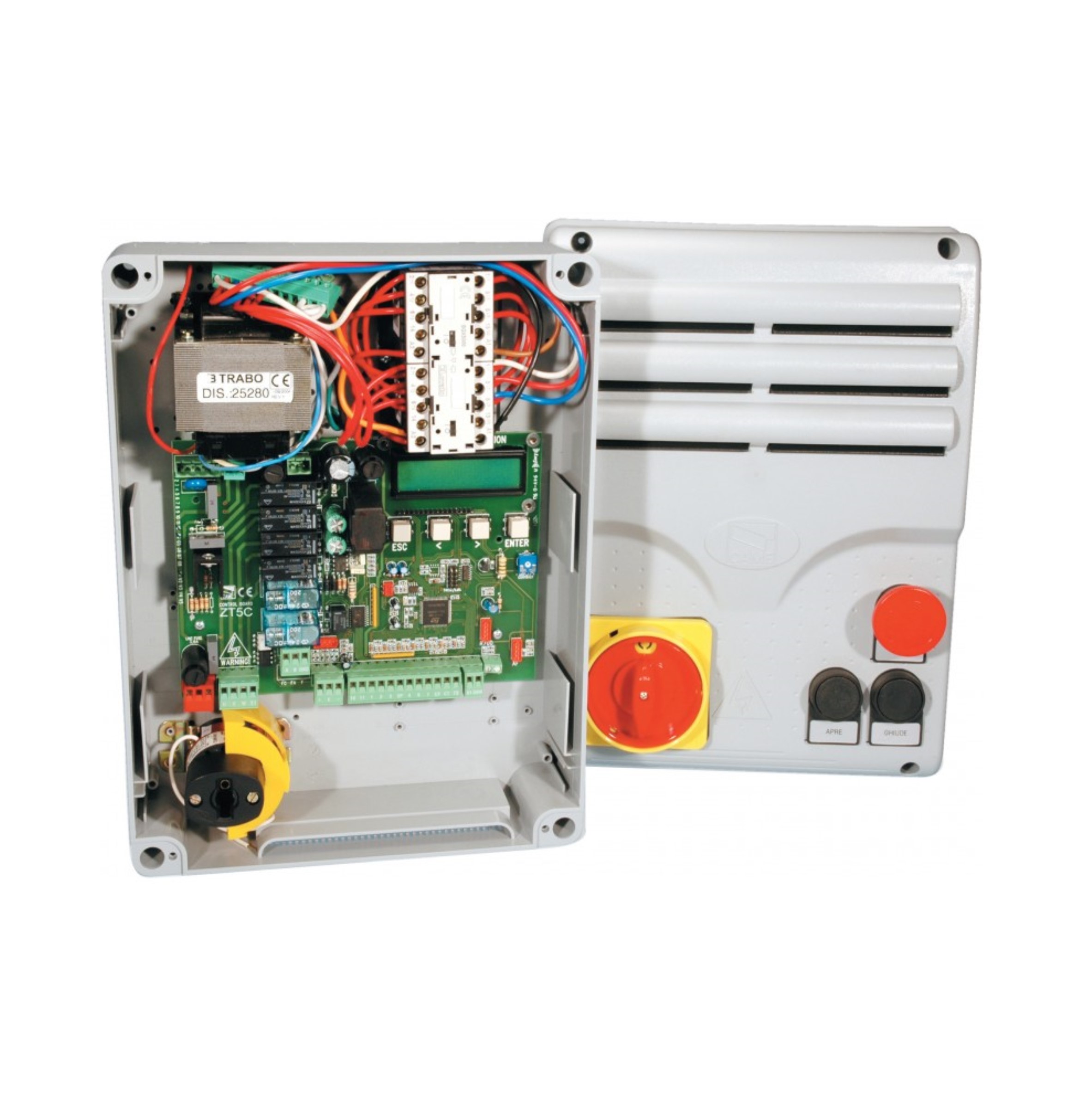 came_002zt5c CAME ZT5C Quadro comando trifase con decodifica radio per serie C BX - immagine 1